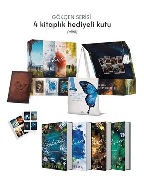 Gökçen 4 - Hediyeli Kutulu Set - 4 Kitap Takım (Loresima)