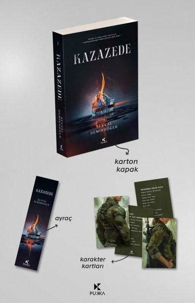 Kazazede 1 - Ayraç ve Karakter Kartı Hediyeli (Şevval Demirdöğer)