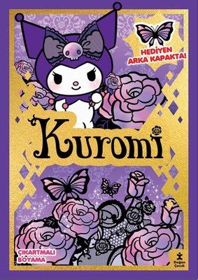 Kuromi - Star Simli Çıkartmalı Boyama Kitabı (Kolektif)