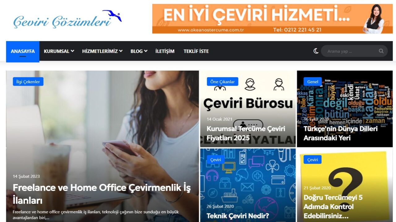 Kurumsal Çeviri Bürosu - Kurumsaltercume.com.tr